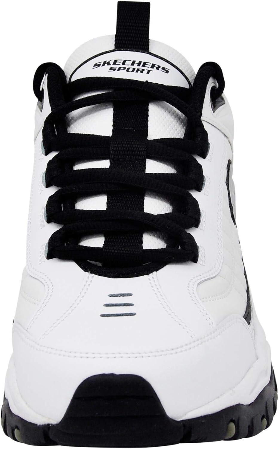 imageSkechers Mens Energy Afterburn SneakersWhiteBlack