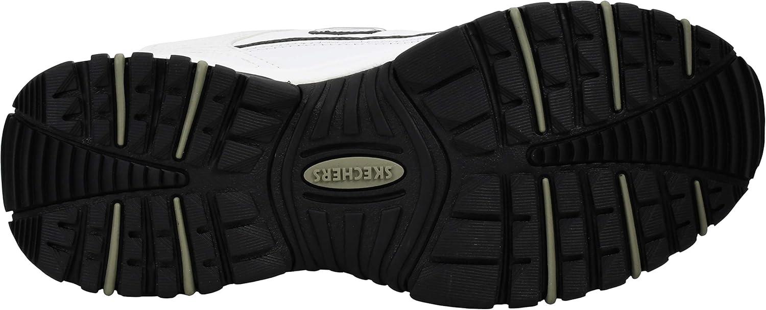 imageSkechers Mens Energy Afterburn SneakersWhiteCharcoal