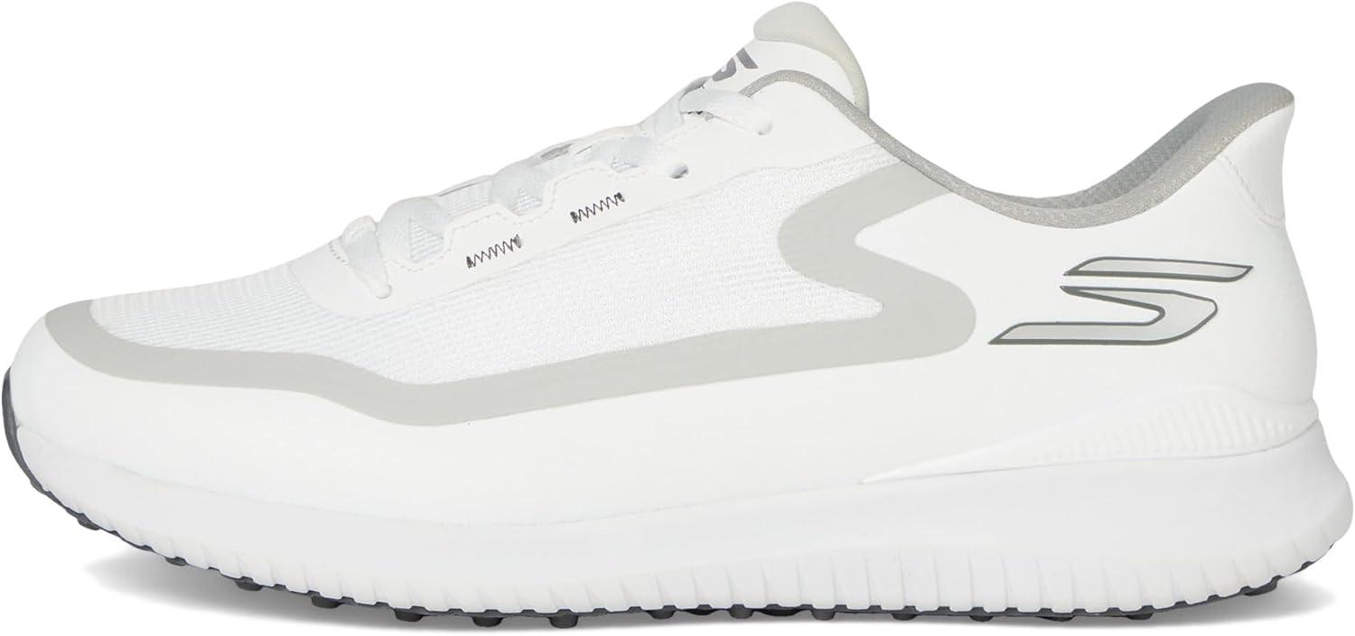 imageSkechers Mens Flight Spikeless Slipin Golf Shoe SneakerWhiteGray