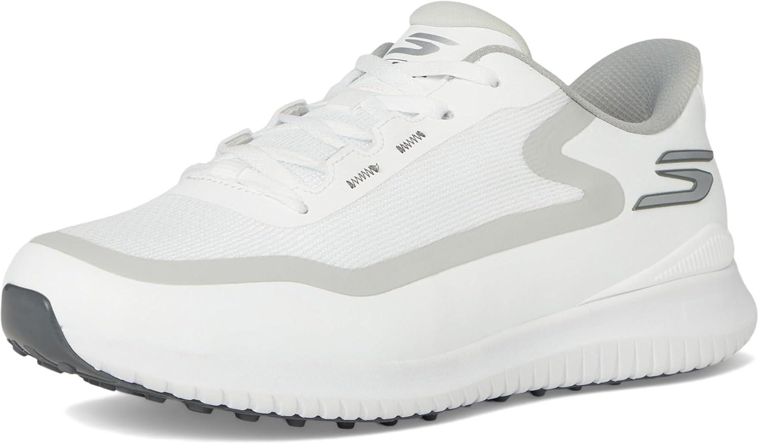 imageSkechers Mens Flight Spikeless Slipin Golf Shoe SneakerWhiteGray