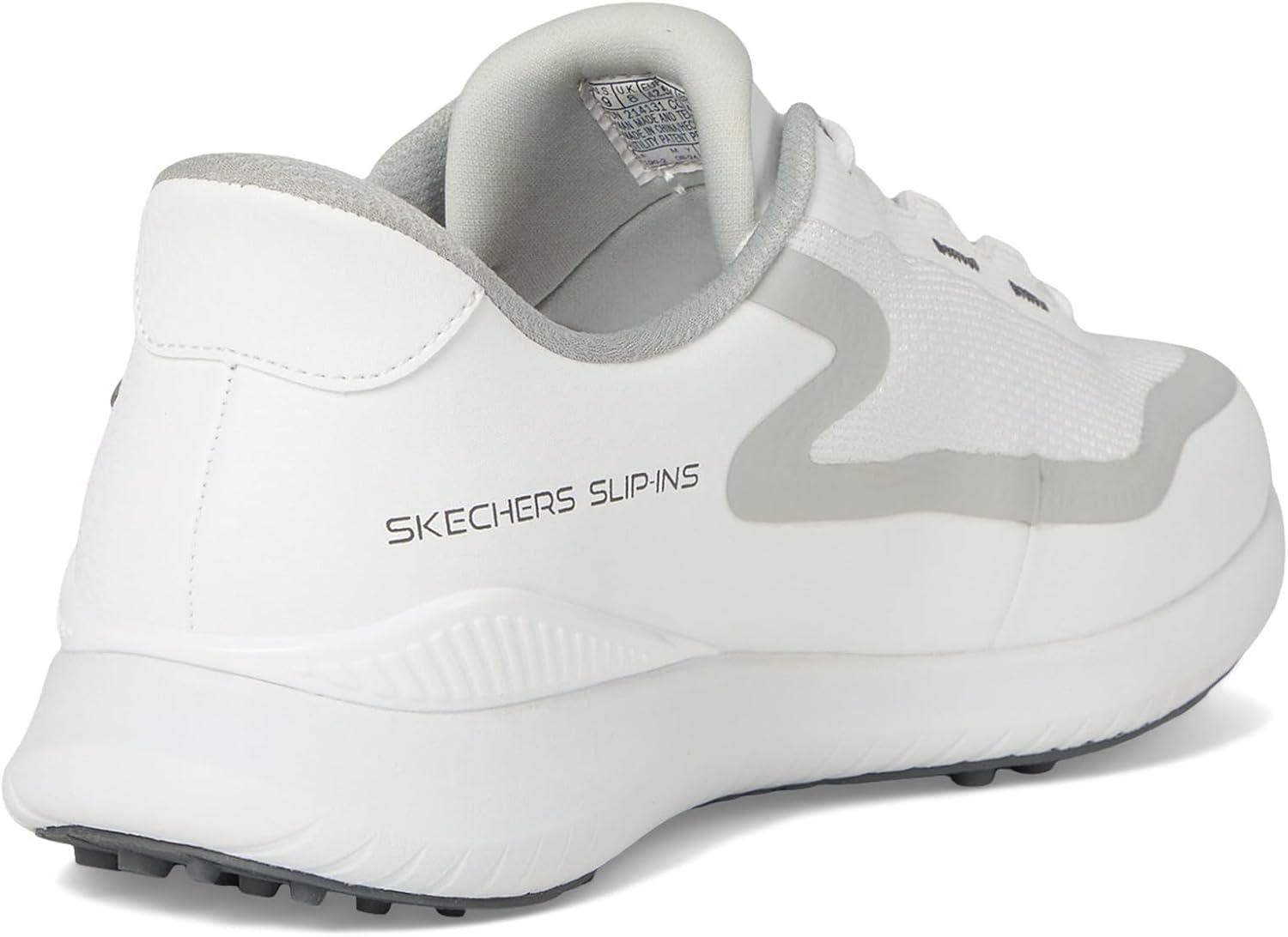 imageSkechers Mens Flight Spikeless Slipin Golf Shoe SneakerWhiteGray