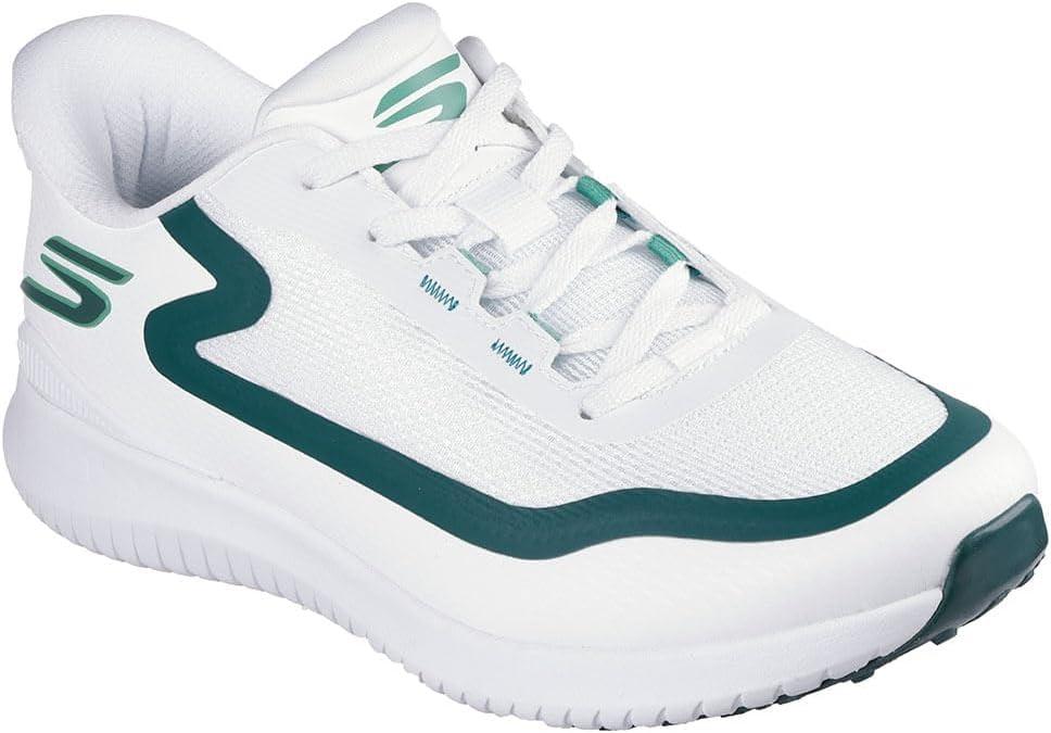 imageSkechers Mens Flight Spikeless Slipin Golf Shoe SneakerWhiteGreen