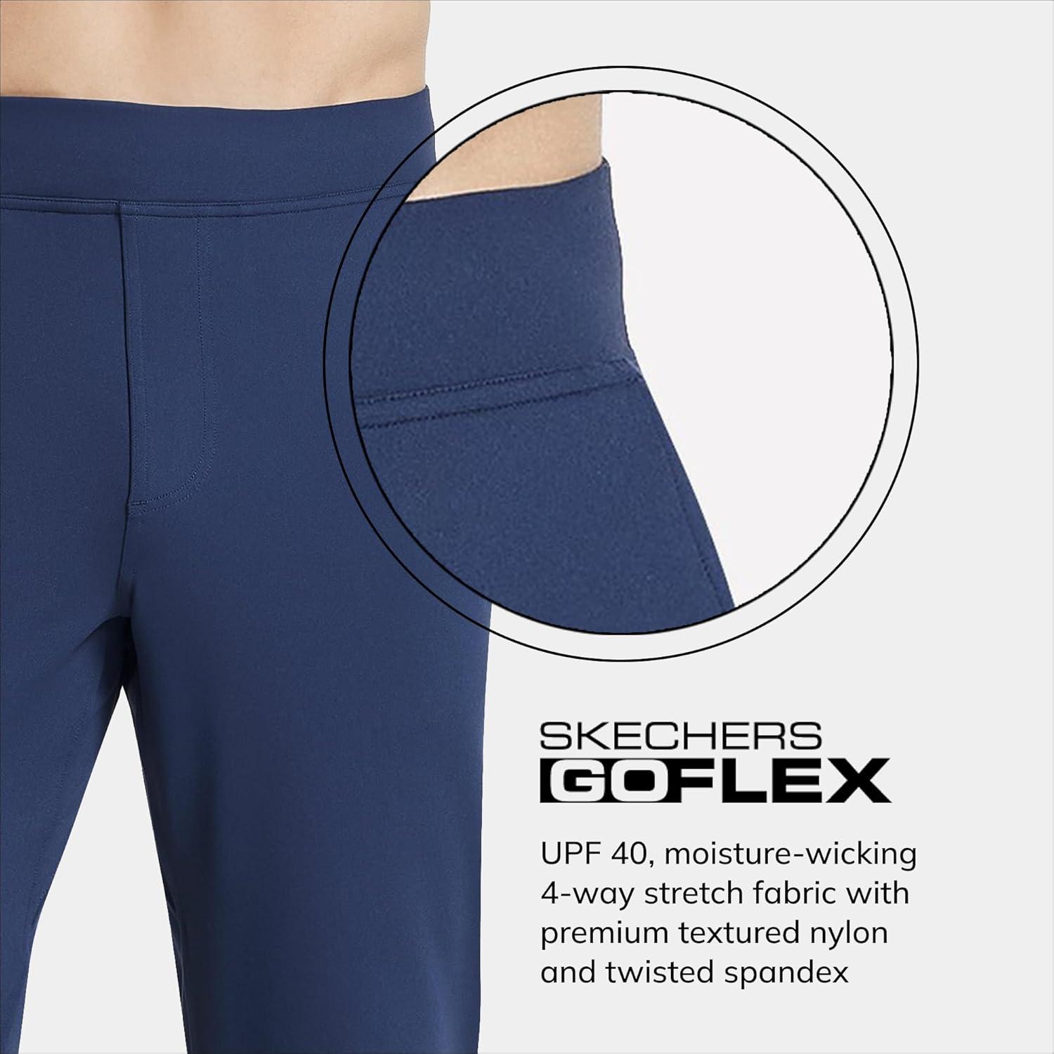 imageSkechers Mens GO Walk Recharge Straight Leg PantBlue Iris