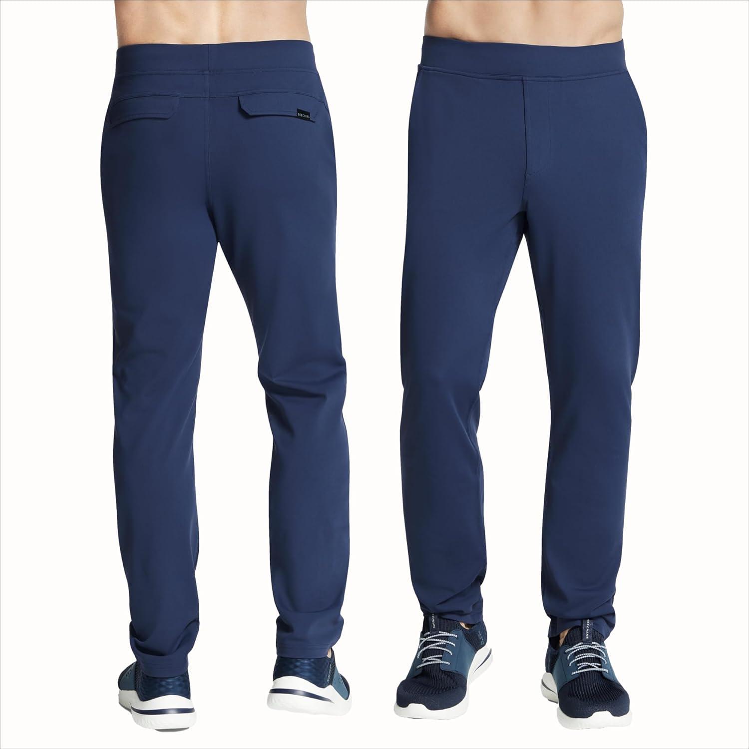 imageSkechers Mens GO Walk Recharge Straight Leg PantBlue Iris