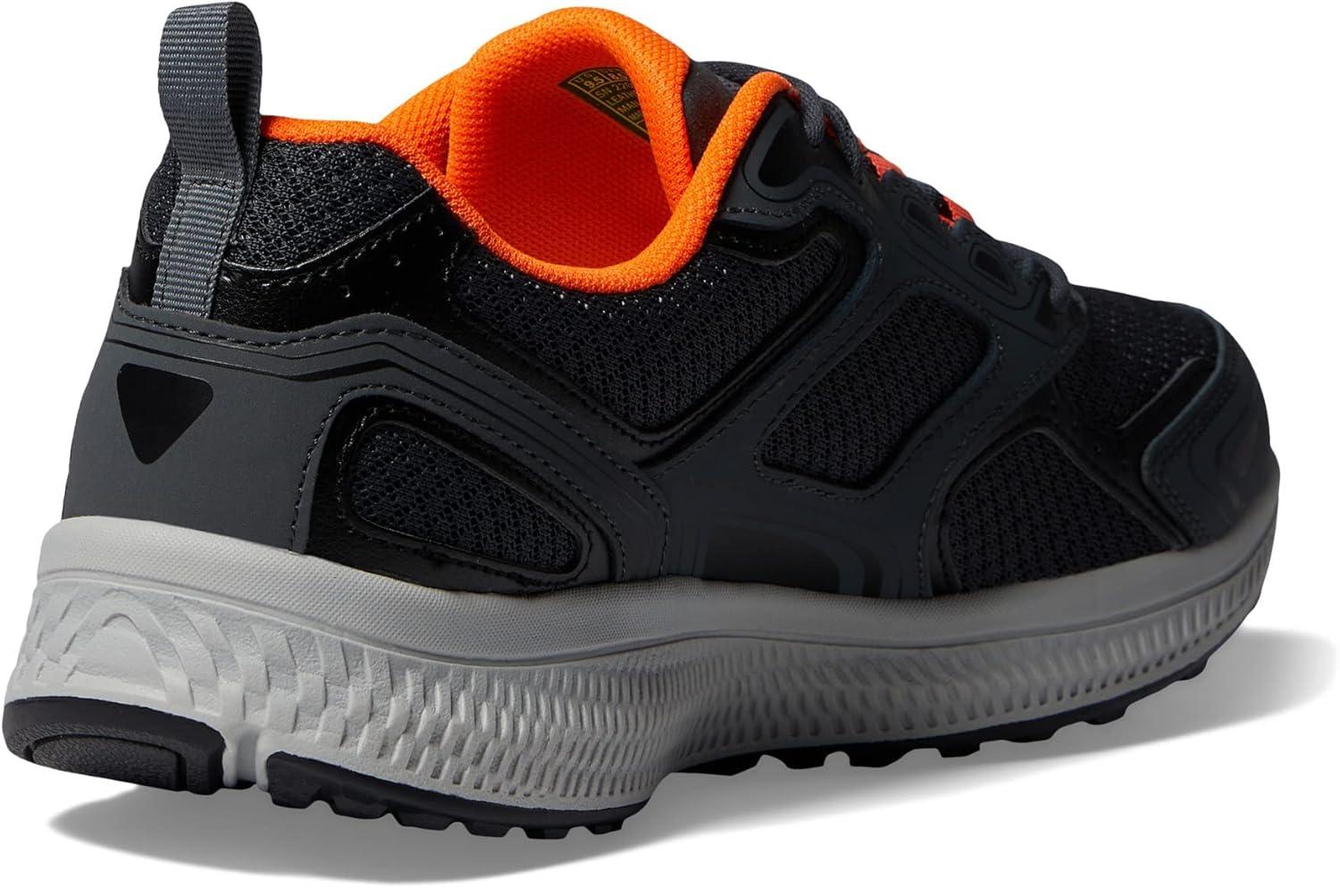 imageSkechers Mens GOrun ConsistentSneakerGreyOrange