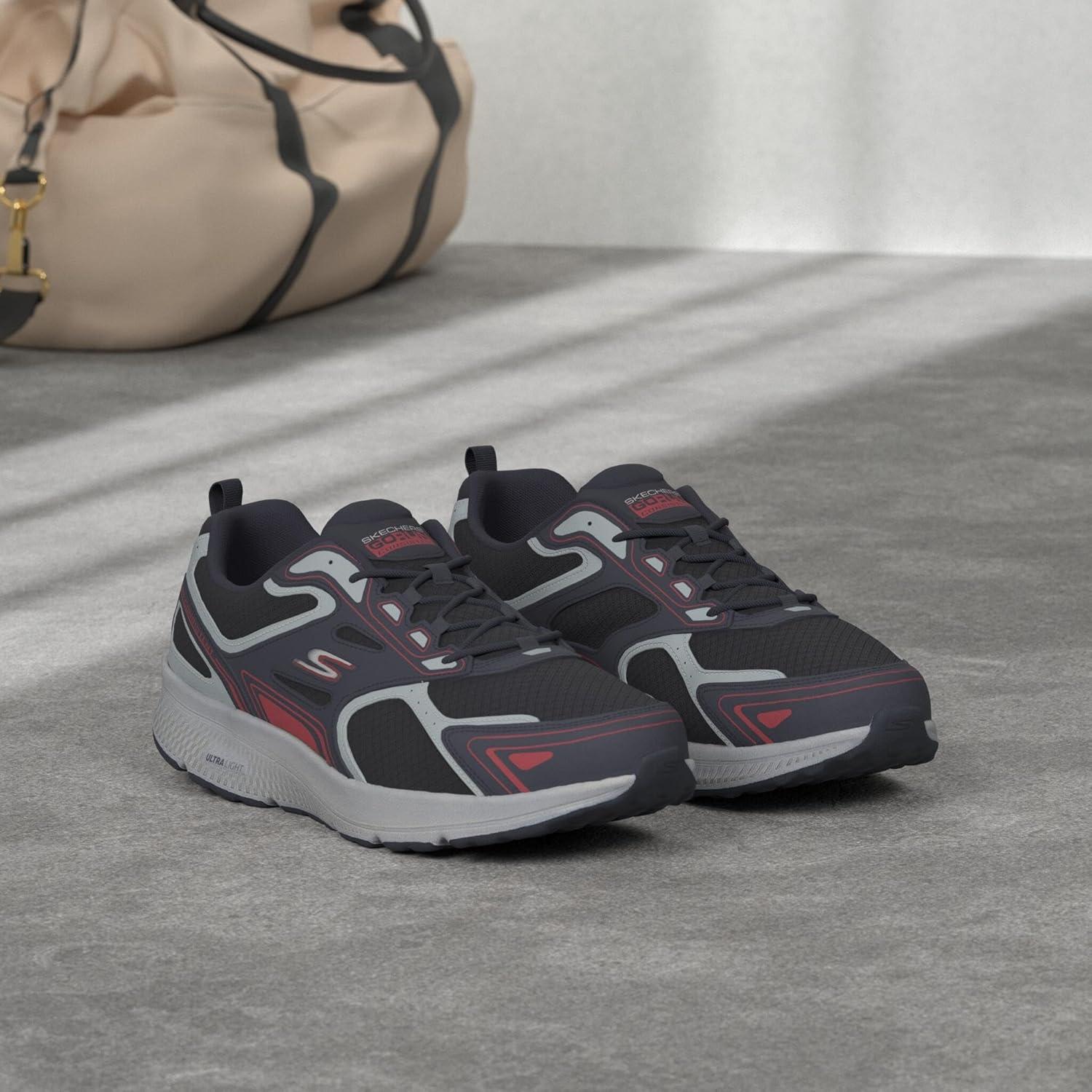 imageSkechers Mens GOrun ConsistentSneakerNavyRed