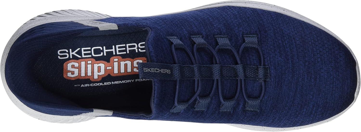 imageSkechers Mens GOrun ConsistentSneakerRight Away Navy