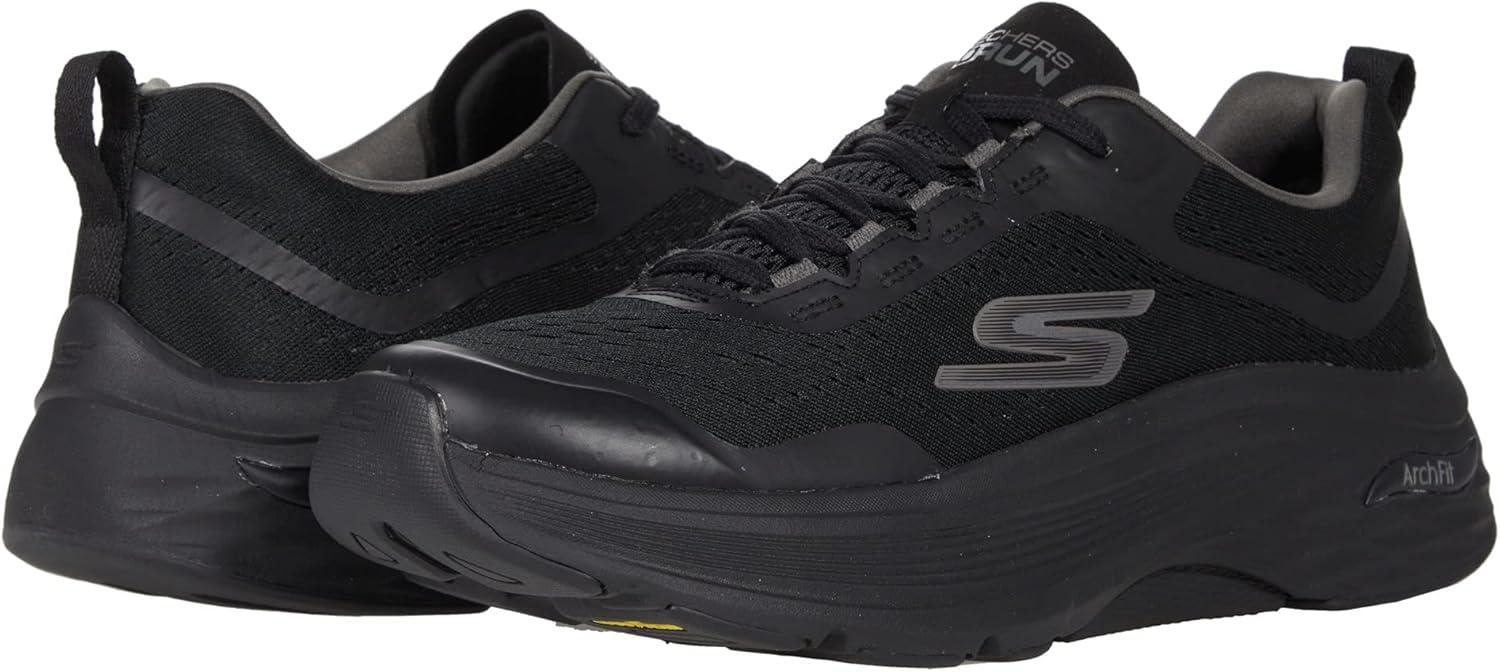 imageSkechers Mens GOrun ConsistentSneakerRugged Man Black Black