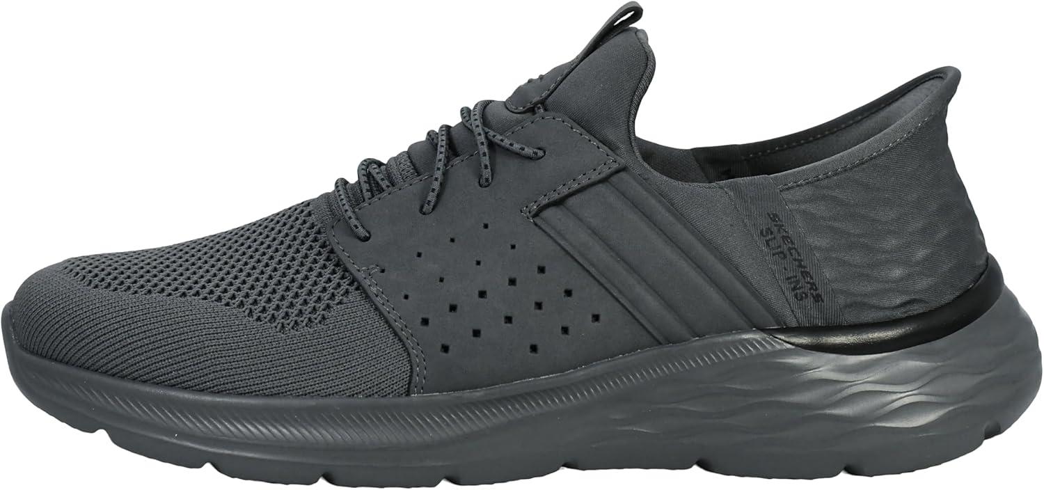 imageSkechers Mens Garner Newick 210803 ShoeCharcoal