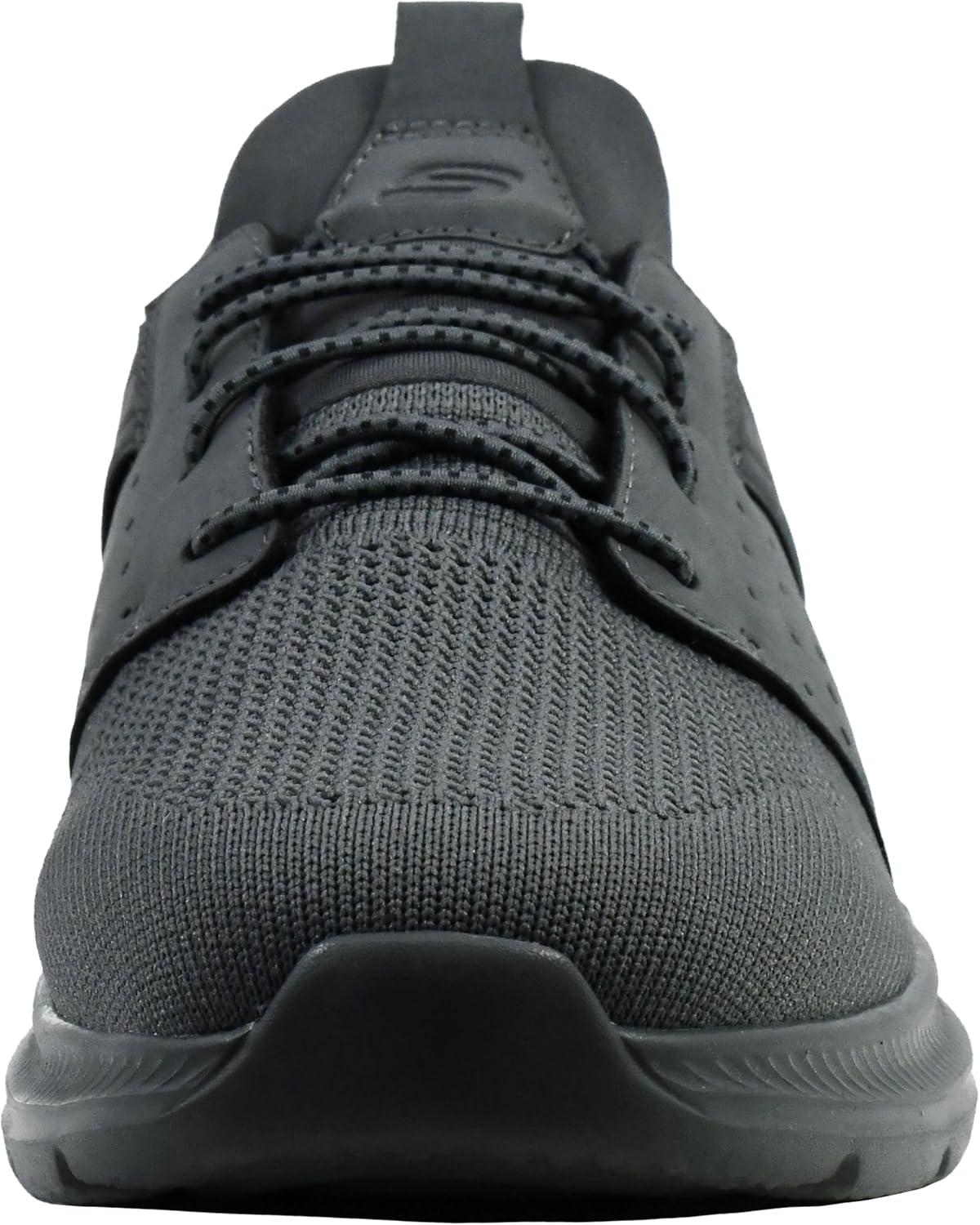 imageSkechers Mens Garner Newick 210803 ShoeCharcoal