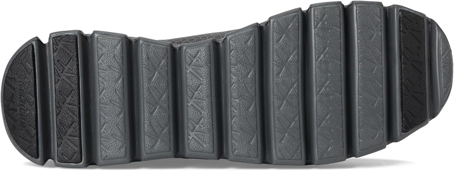 imageSkechers Mens GlideStep Noxus Hands Free SlipinCharcoalOrange