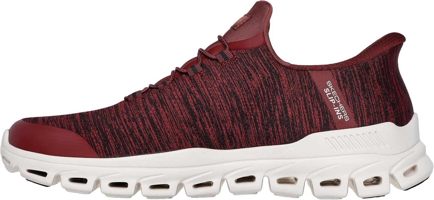 imageSkechers Mens GlideStep Zefyr Hands Free SlipinBurgundy