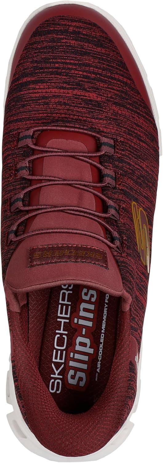imageSkechers Mens GlideStep Zefyr Hands Free SlipinBurgundy