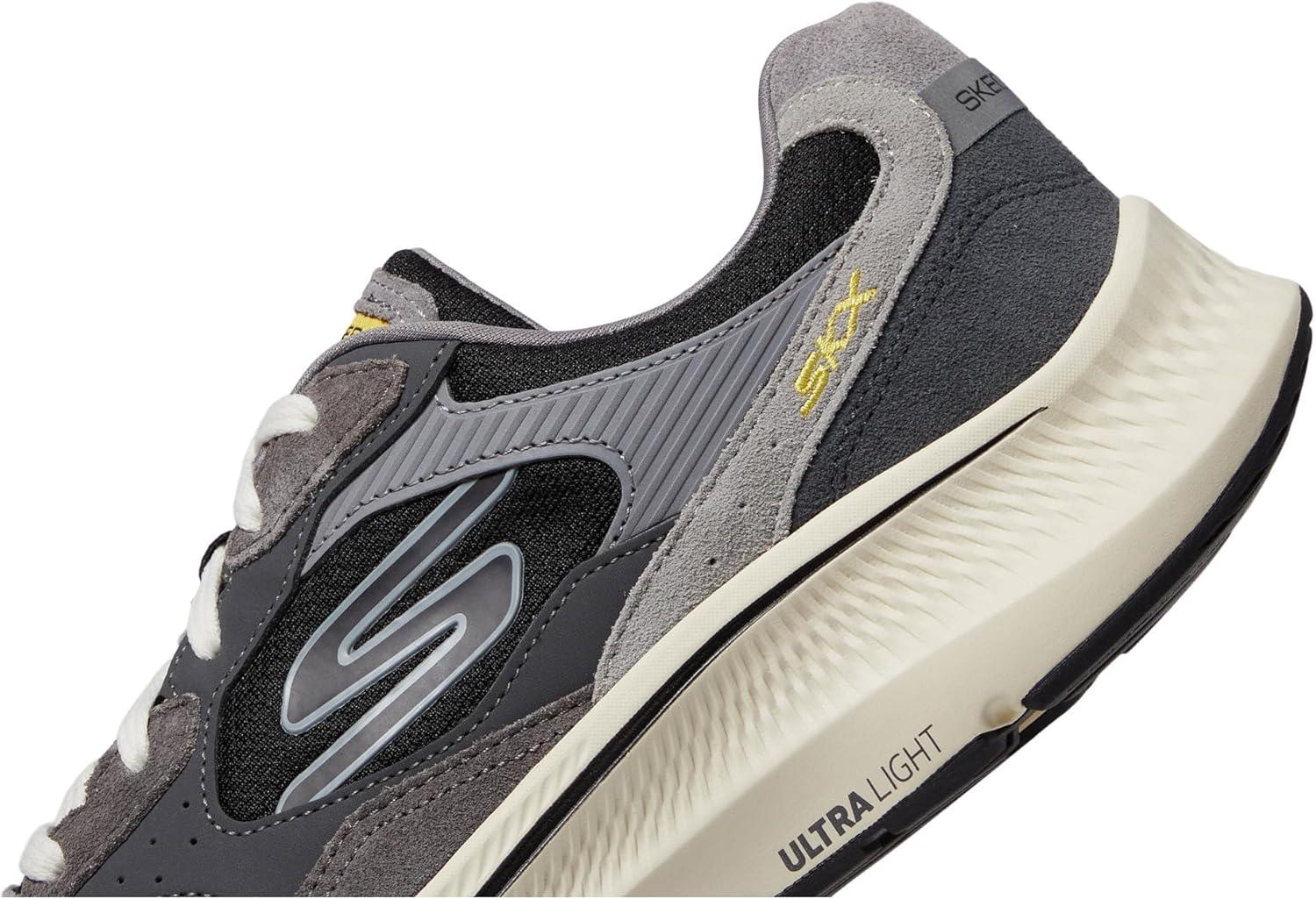 imageSkechers Mens Go Run Consistent 20 RetroCharcoalBlack