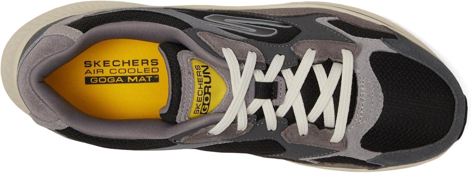 imageSkechers Mens Go Run Consistent 20 RetroCharcoalBlack