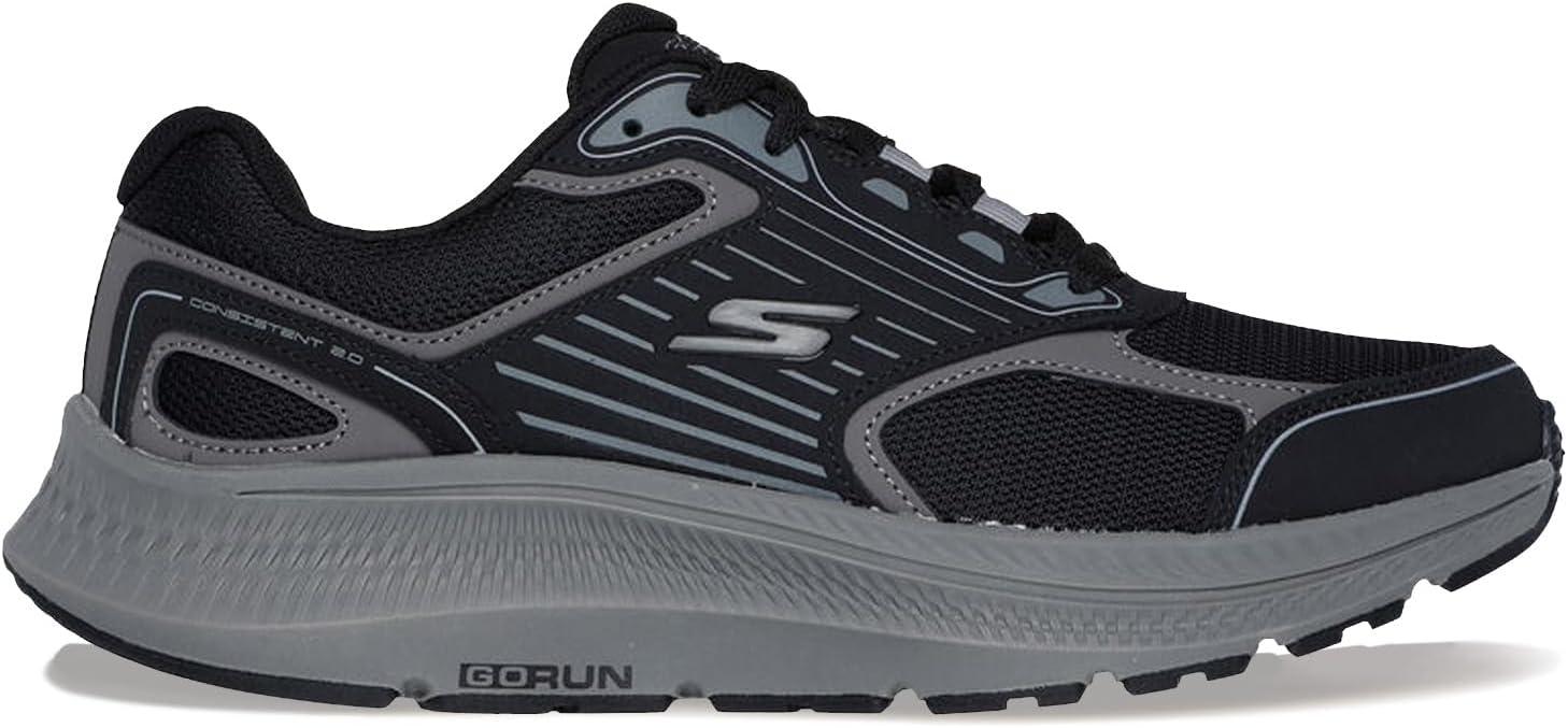 imageSkechers Mens Go Run Consistent 20BlackCharcoal
