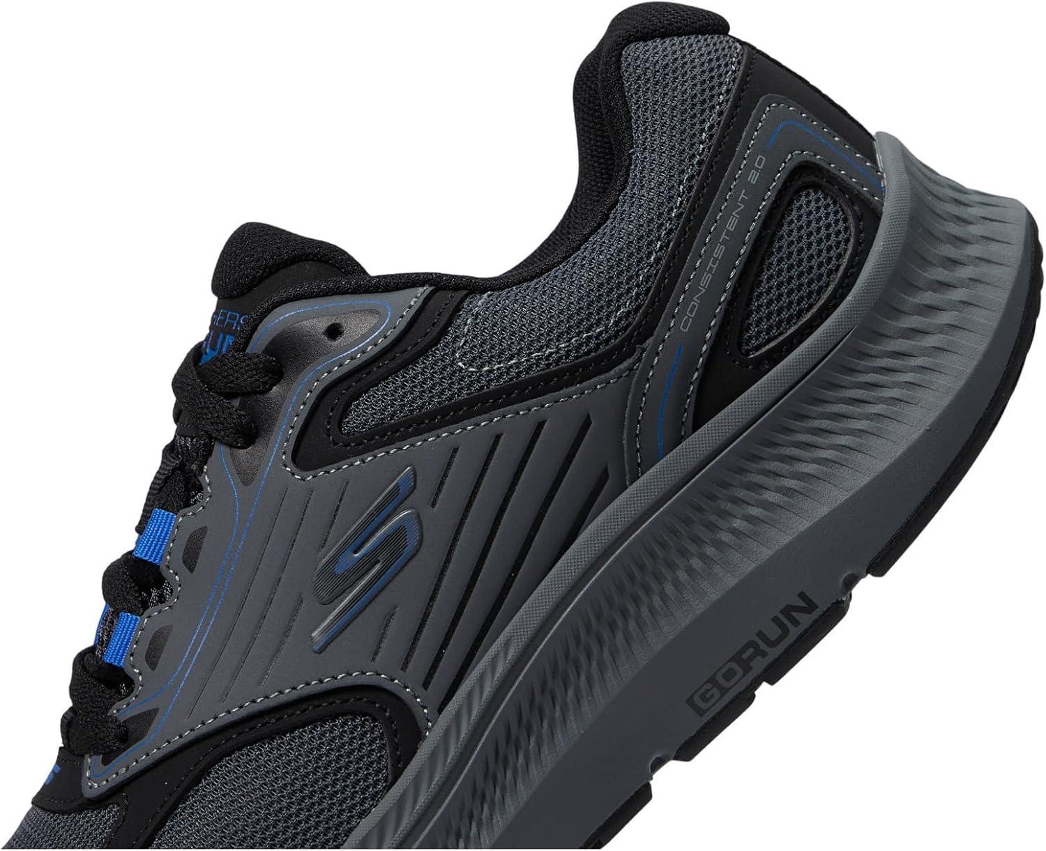 imageSkechers Mens Go Run Consistent 20CharcoalBlue