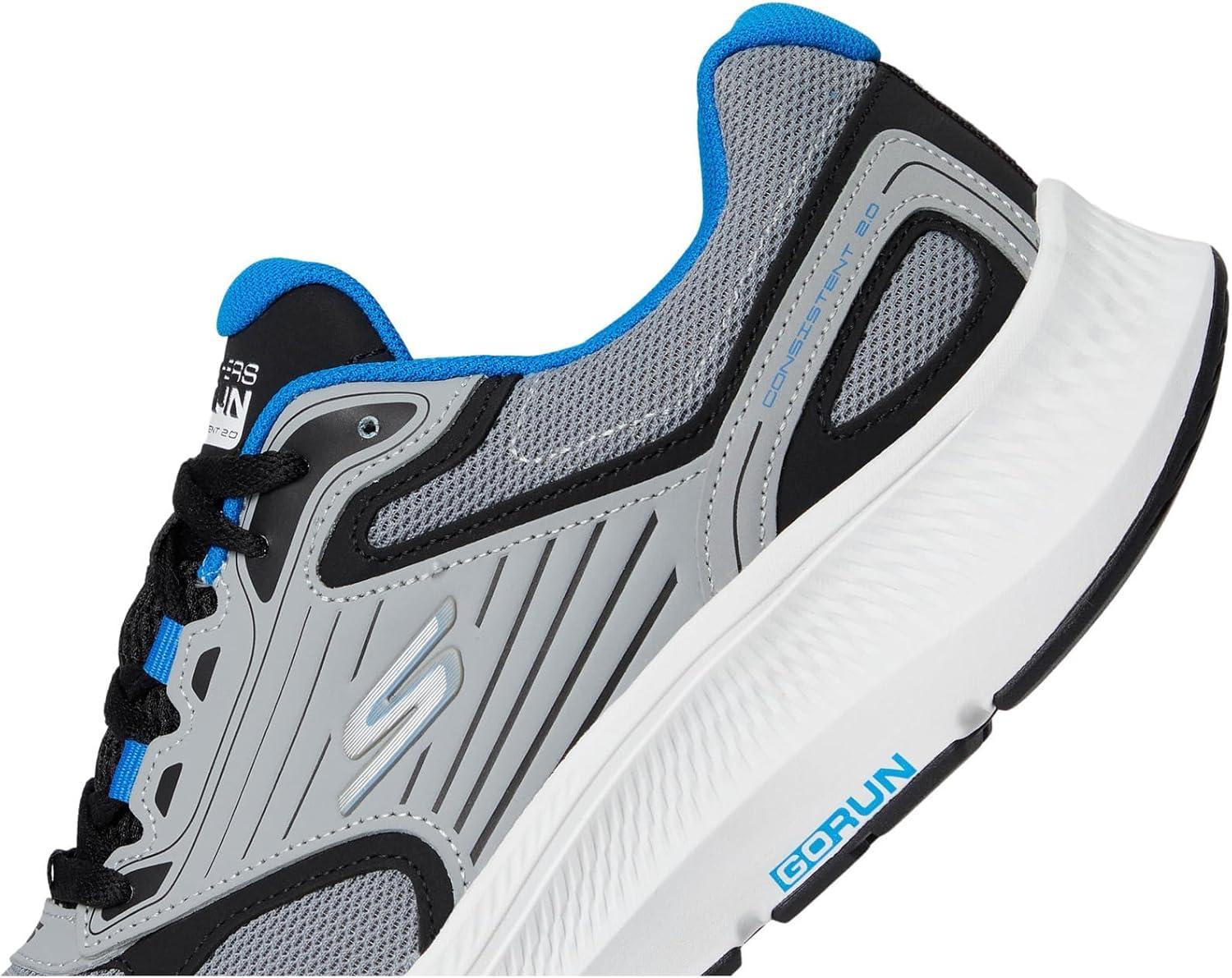 imageSkechers Mens Go Run Consistent 20GrayBlack
