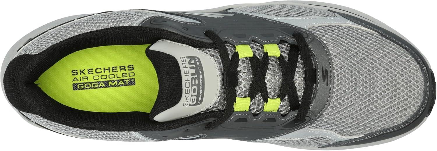imageSkechers Mens Go Run Consistent 20GreyBlack