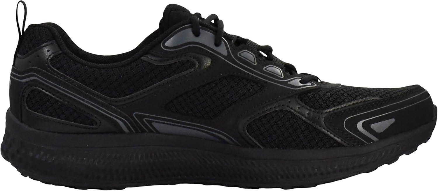 imageSkechers Mens Go Run Consistent Air Cooled Foam Athletic SneakersBlackCharcoal