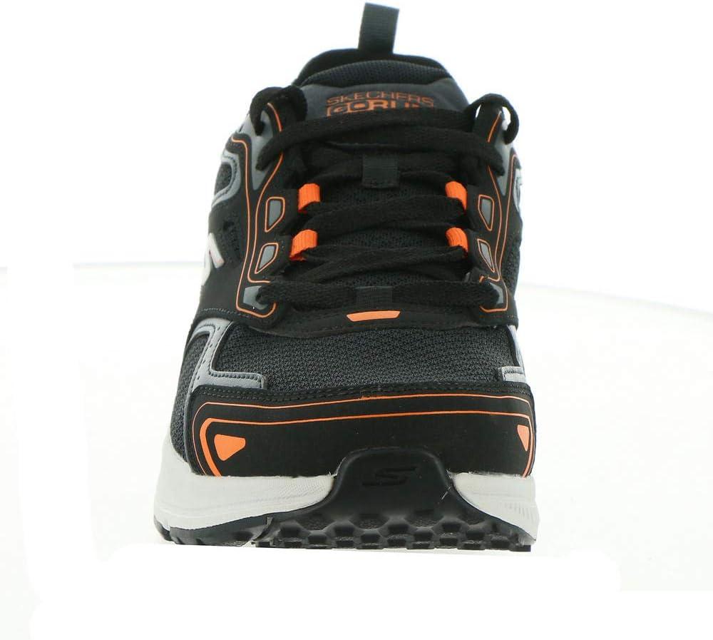 imageSkechers Mens Go Run Consistent Air Cooled Foam Athletic SneakersBlackOrange