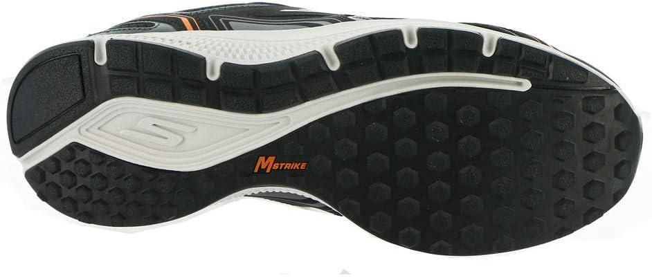 imageSkechers Mens Go Run Consistent Air Cooled Foam Athletic SneakersBlackOrange