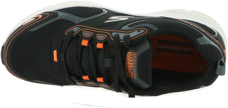 imageSkechers Mens Go Run Consistent Air Cooled Foam Athletic SneakersBlackOrange