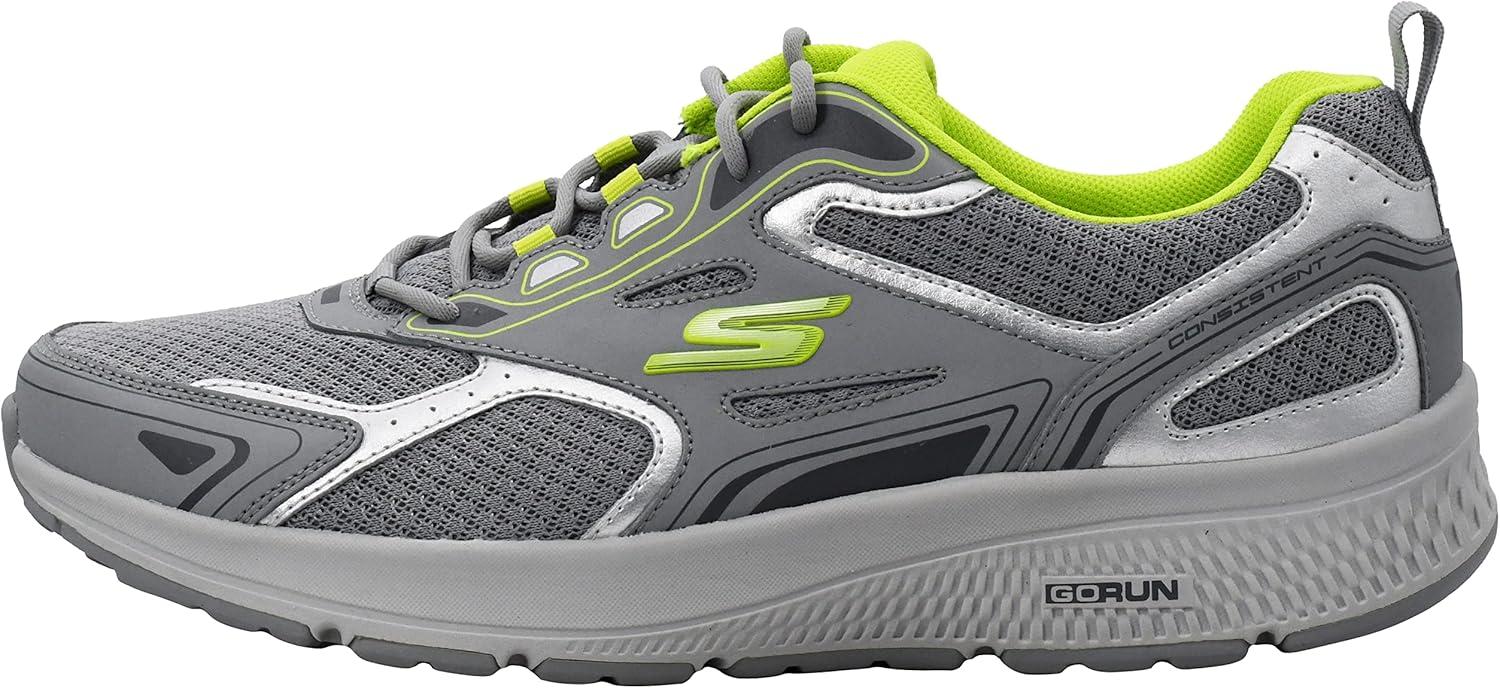imageSkechers Mens Go Run Consistent Air Cooled Foam Athletic SneakersGrey