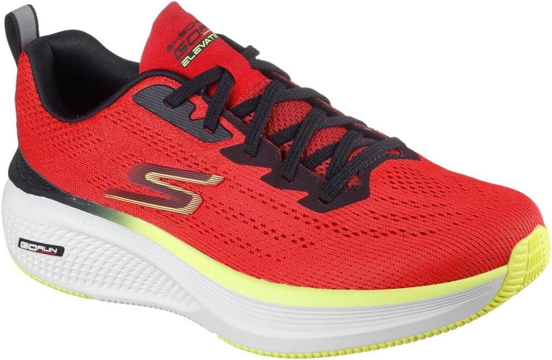 imageSkechers Mens Go Run Elevate 20 Fluid MotionRedBlack