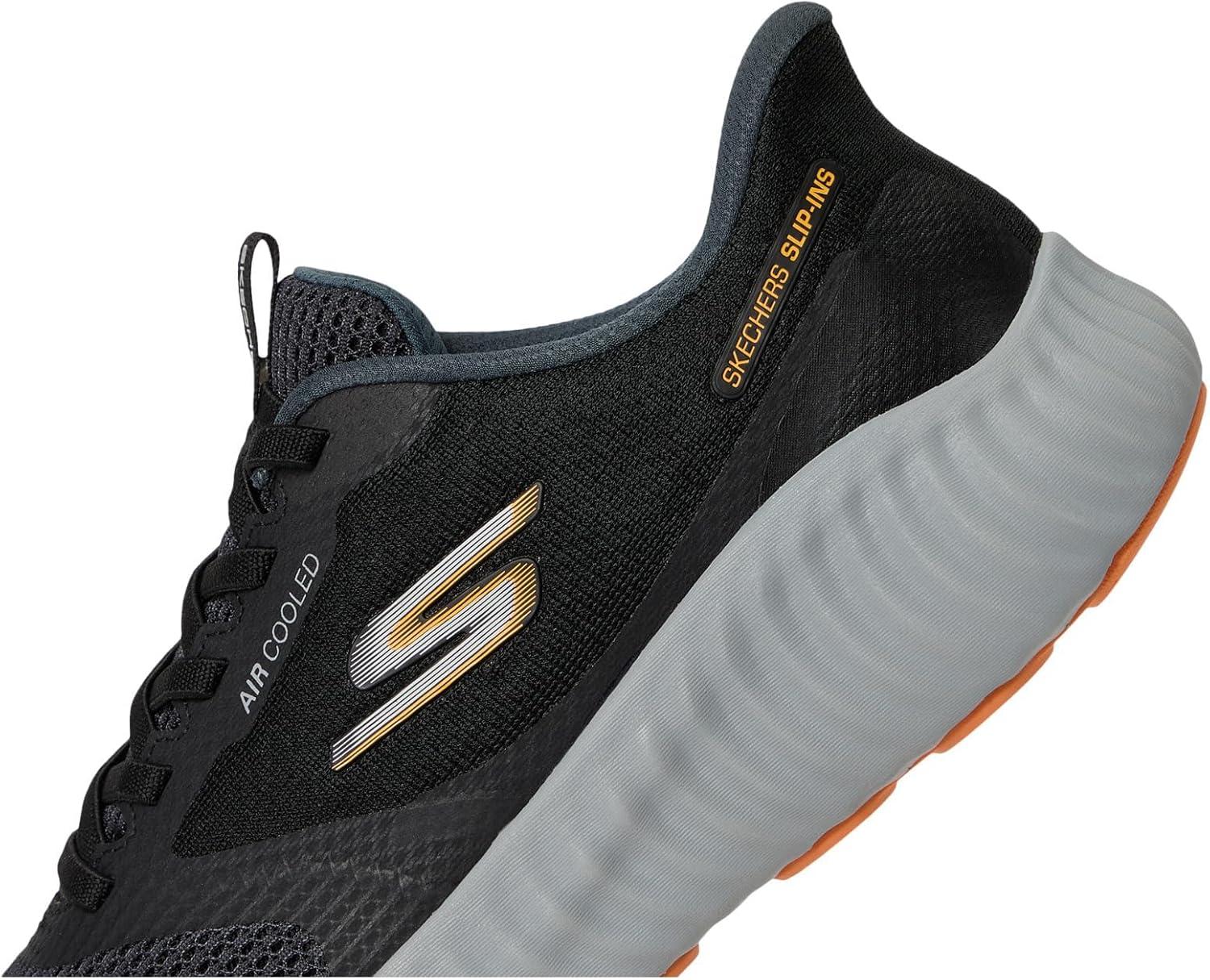 imageSkechers Mens Go Run Now Starfuse Hands Free SlipinsBlackGrey