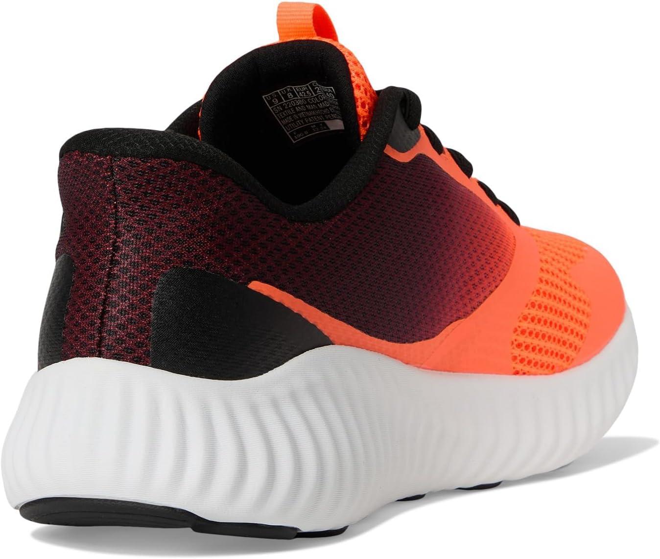 imageSkechers Mens Go Run Now Starfuse Hands Free SlipinsOrangeBlack