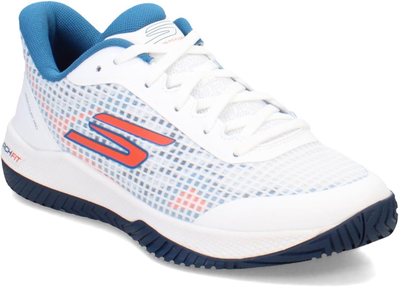 imageSkechers Mens Go Train Arch Fit Viper Court Pro PickleballWhiteTurquoise