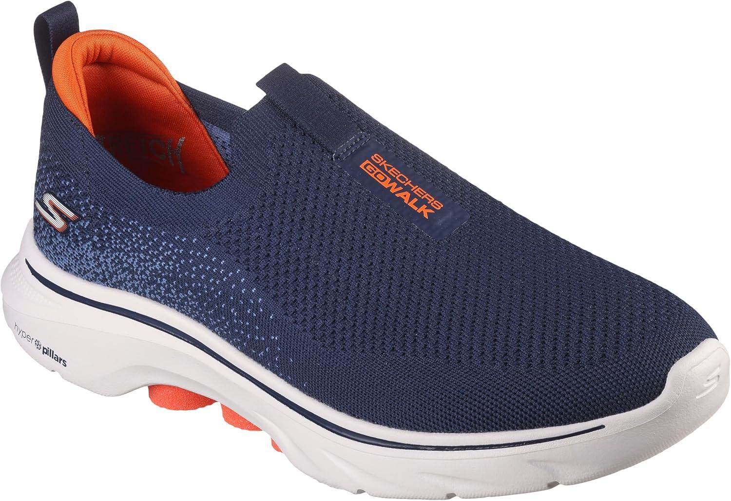 imageSkechers Mens Go Walk 7NavyOrange