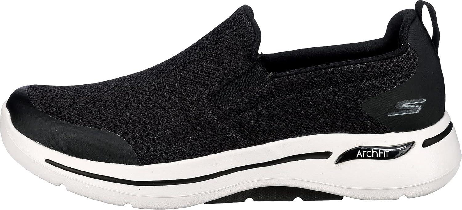 imageSkechers Mens Go Walk Arch Fit Togpath SneakerBlackWhite