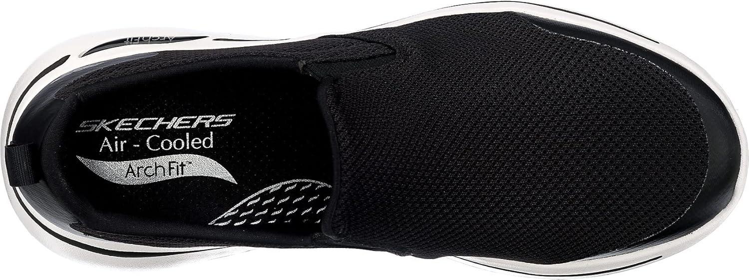 imageSkechers Mens Go Walk Arch Fit Togpath SneakerBlackWhite
