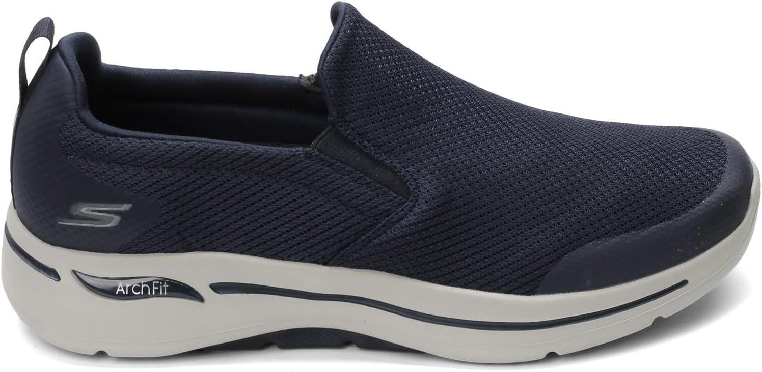 imageSkechers Mens Go Walk Arch Fit Togpath SneakerNavyGrey