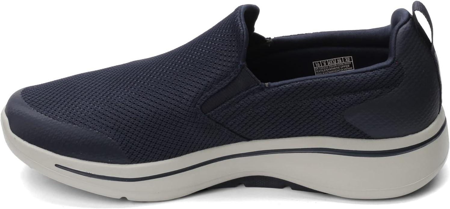 imageSkechers Mens Go Walk Arch Fit Togpath SneakerNavyGrey