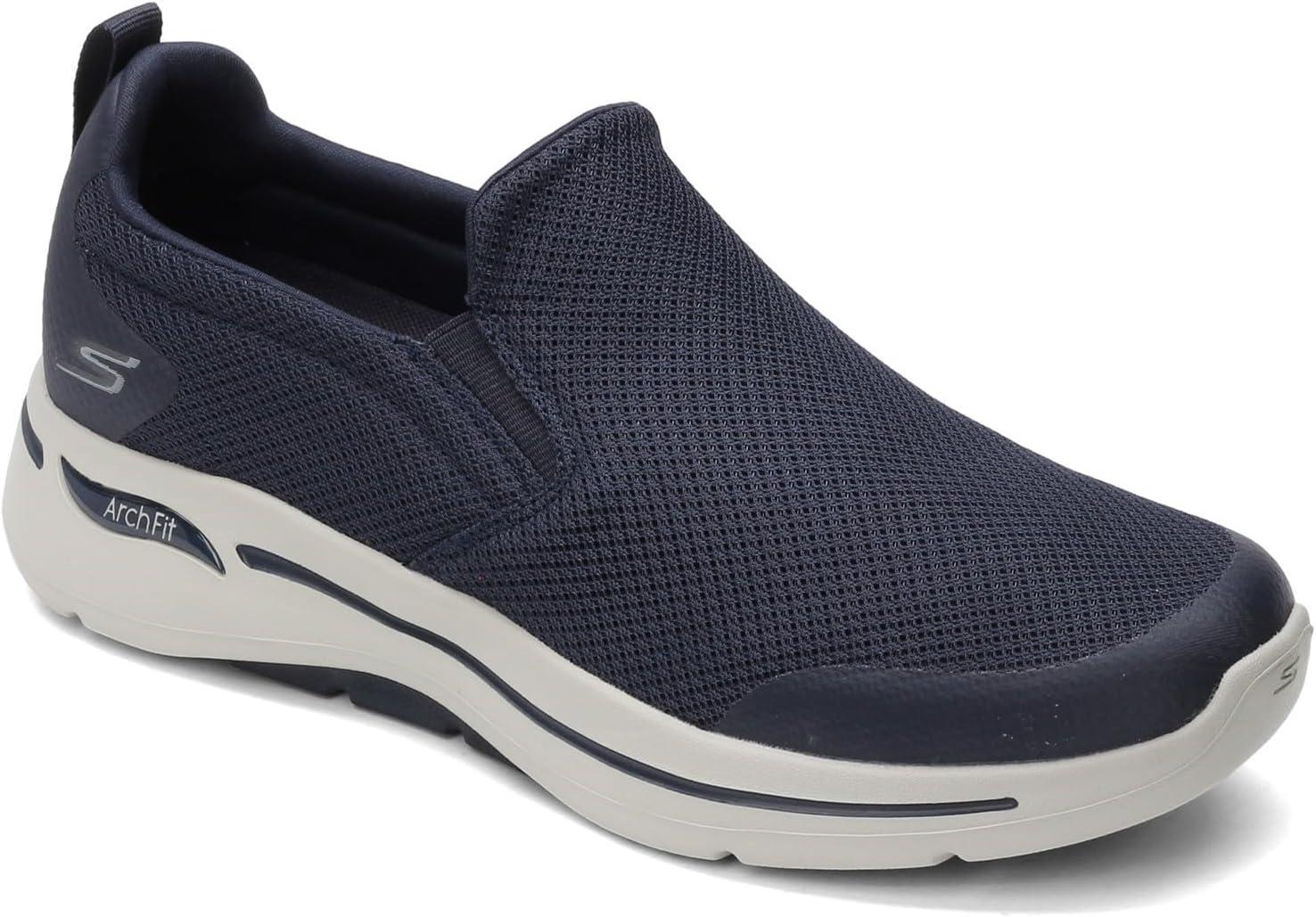 imageSkechers Mens Go Walk Arch Fit Togpath SneakerNavyGrey