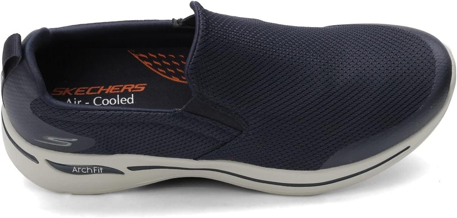 imageSkechers Mens Go Walk Arch Fit Togpath SneakerNavyGrey