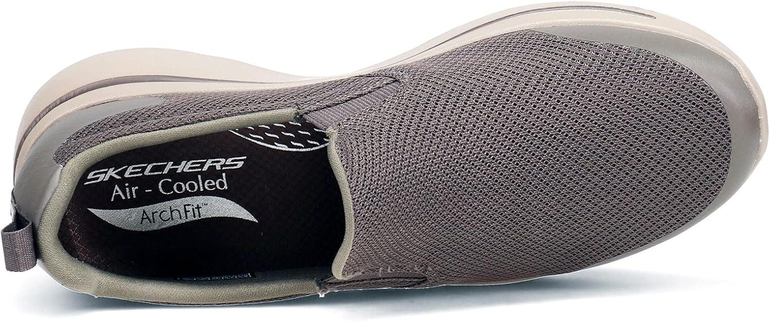 imageSkechers Mens Go Walk Arch Fit Togpath SneakerTaupe