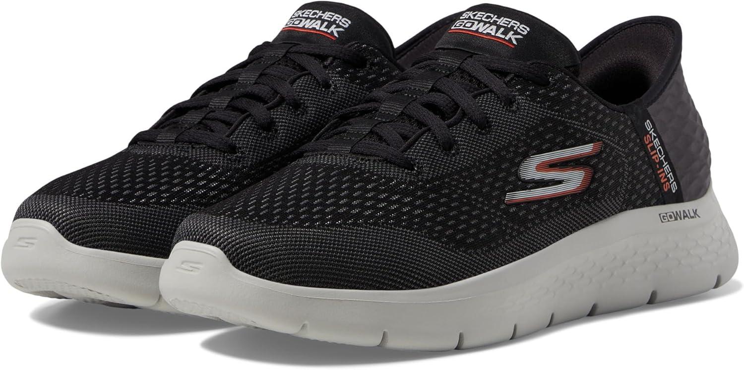 imageSkechers Mens Go Walk Flex New WorldBlackOrange