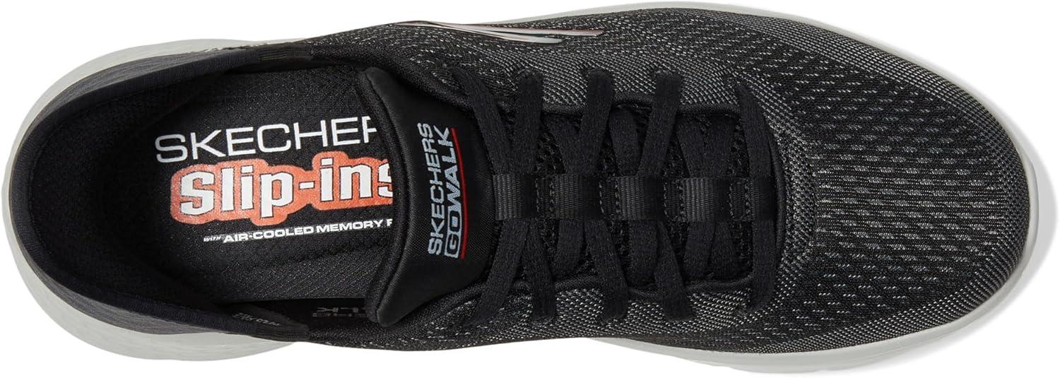 imageSkechers Mens Go Walk Flex New WorldBlackOrange