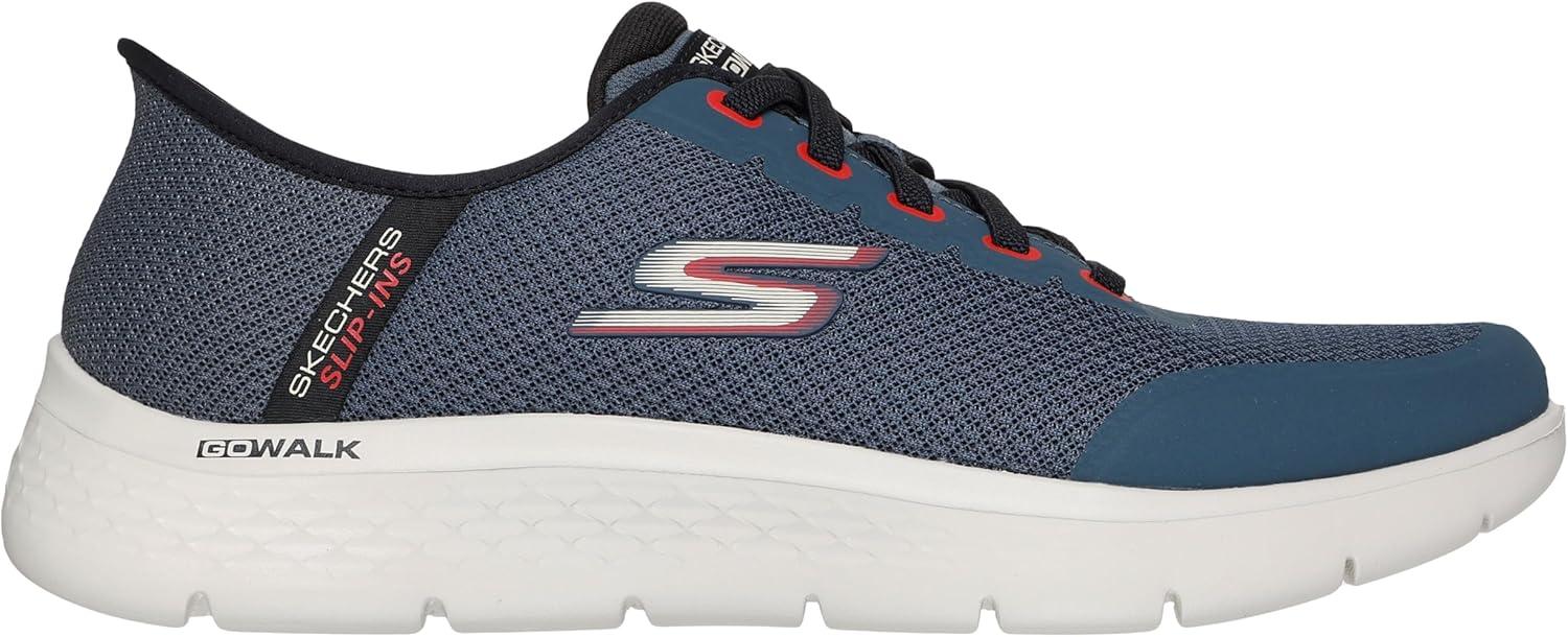 imageSkechers Mens Go Walk Flex Netro Hands Free SlipinsSlate