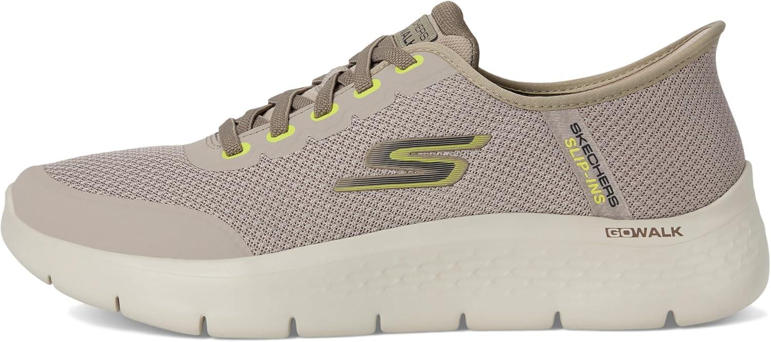 imageSkechers Mens Go Walk Flex Netro Hands Free SlipinsTaupe