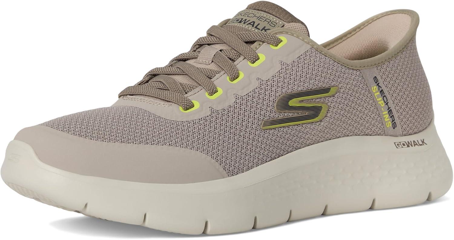 imageSkechers Mens Go Walk Flex Netro Hands Free SlipinsTaupe
