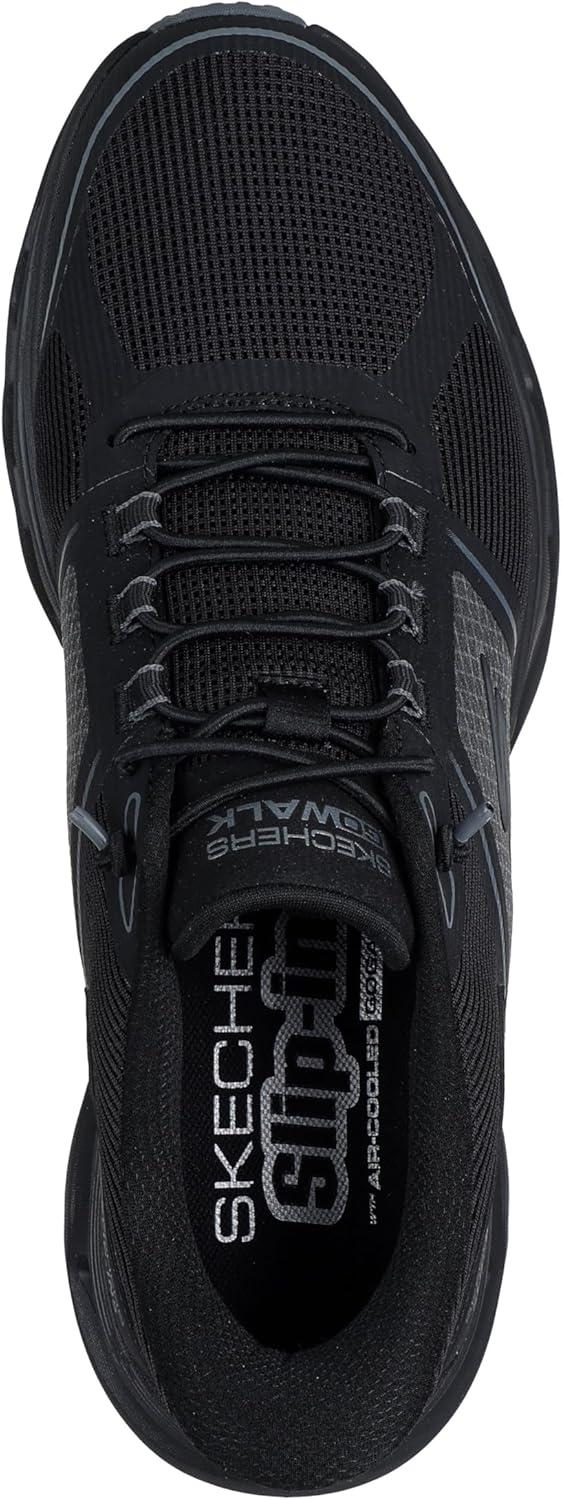 imageSkechers Mens Go Walk Glide Step 20 Zalor Hands Free SlipinsBlackBlack