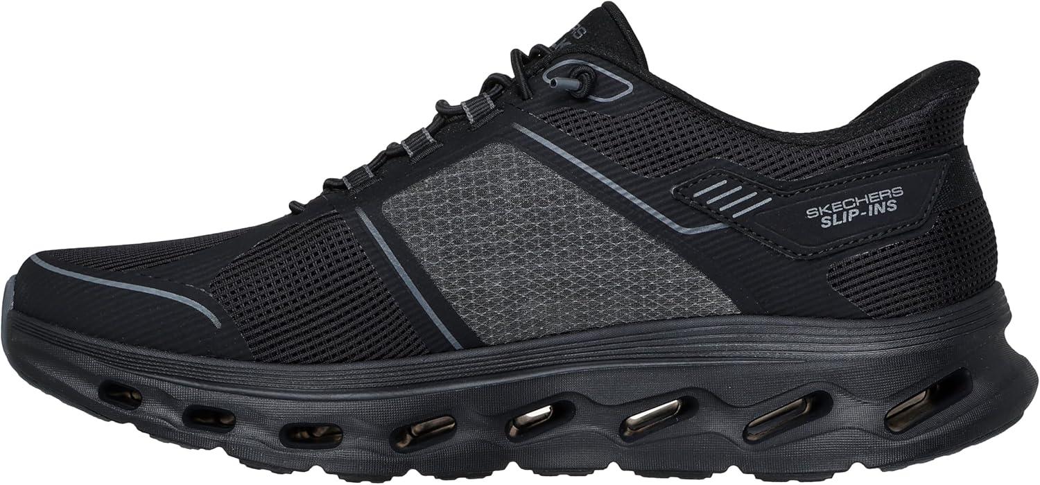 imageSkechers Mens Go Walk Glide Step 20 Zalor Hands Free SlipinsBlackBlack