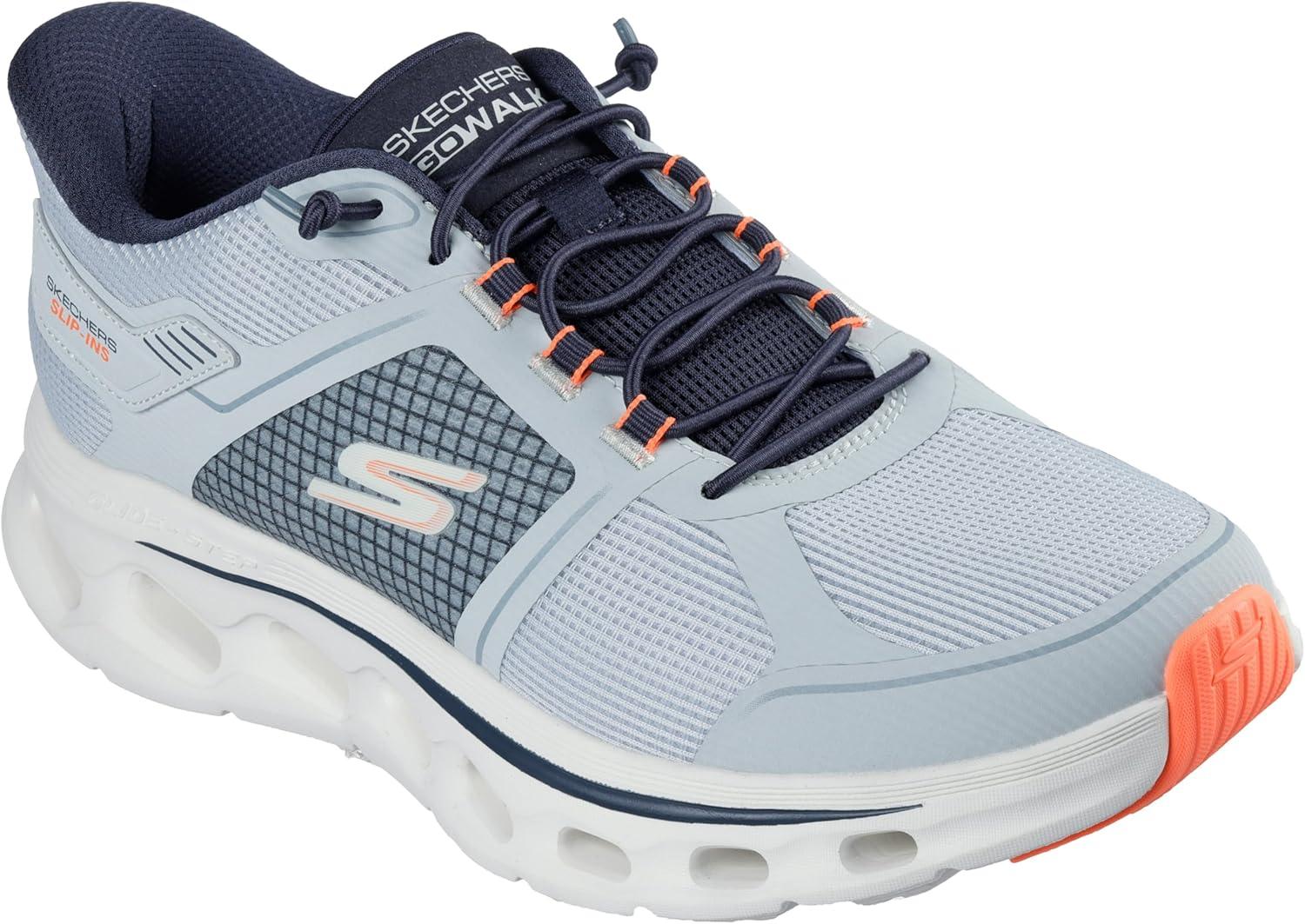 imageSkechers Mens Go Walk Glide Step 20 Zalor Hands Free SlipinsSlate