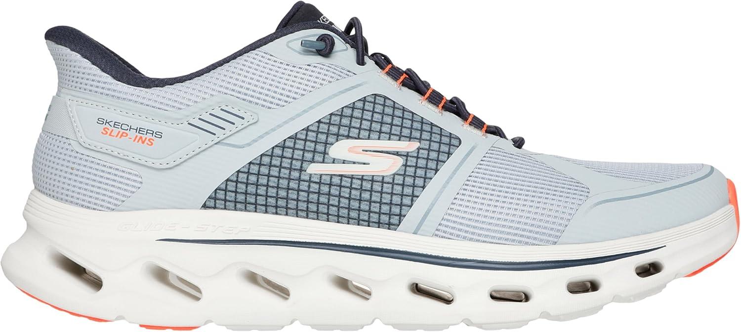 imageSkechers Mens Go Walk Glide Step 20 Zalor Hands Free SlipinsSlate