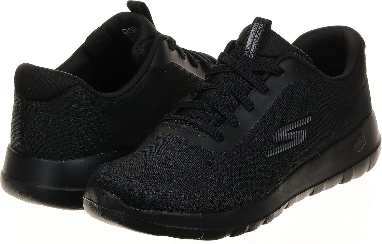 imageSkechers Mens Go Walk Max ShoesBlack Textile Synthetic